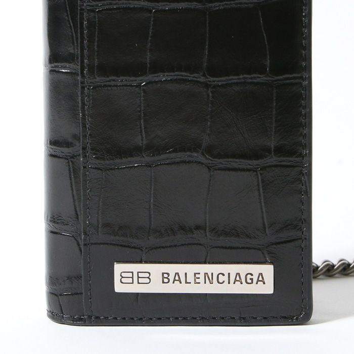 【VIPセール】BALENCIAGA (バレンシアガ) チェーンウォレット Amazon | (バレンシアガ) BALENCIAGA 2つ折り 財布 小銭入れ付き