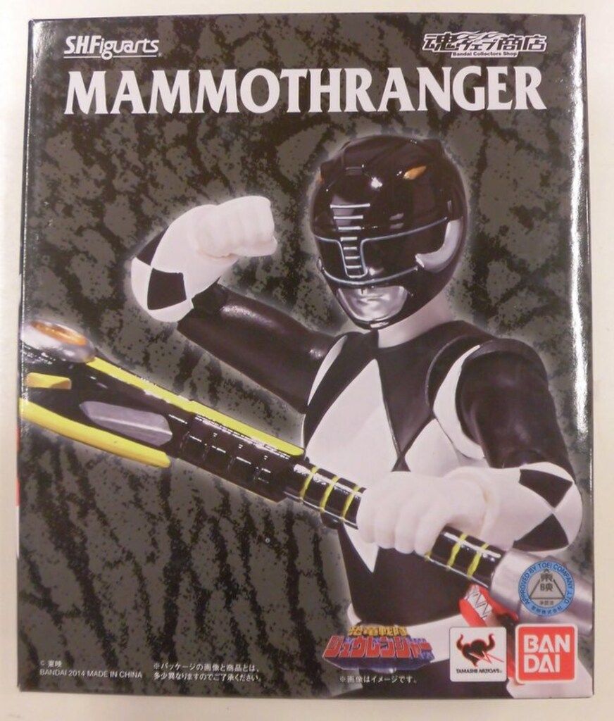 バンダイ S.H.Figuarts 恐竜戦隊ジュウレンジャー マンモスレンジャー