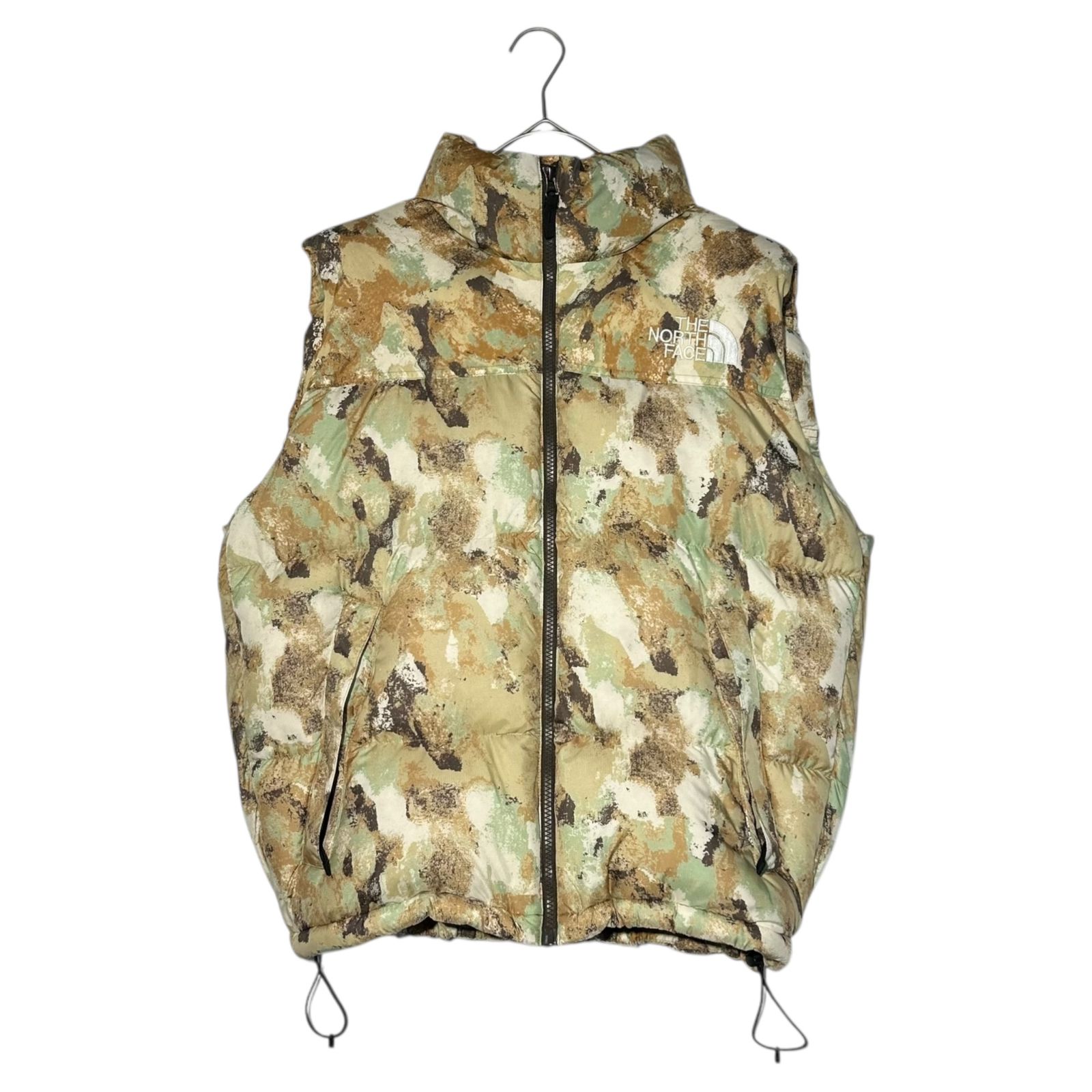 THE NORTH FACE カモフラージュ ヌプシダウンベスト ノースフェイス