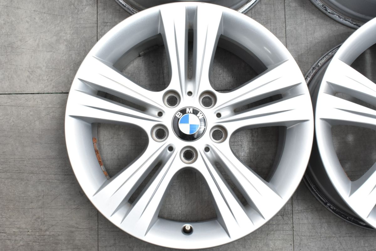 ダブルスポーク392】BMW F30 3シリーズ 純正 17in 7.5J +37 PCD120 4本 