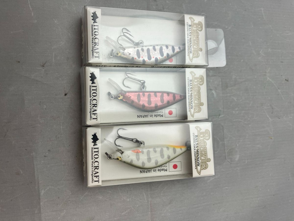 イトウクラフト ボウイ 42S Bowie 3個セット