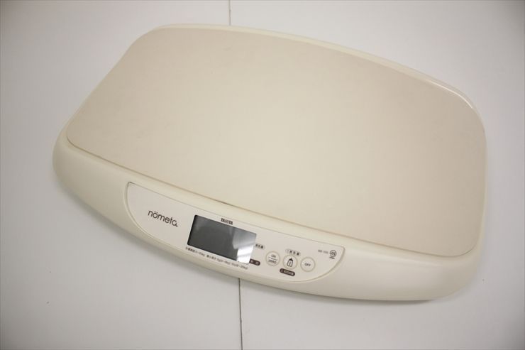 授乳量機能付きベビースケール nometa BB-105 タニタ 新生児OK 授乳量管理 体重計 クリーニング済み A48S002