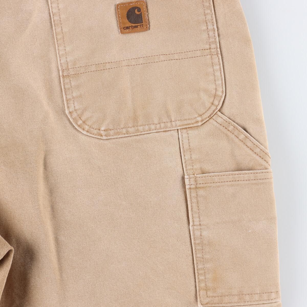 つやあり US carhartt カーハート ダック地 ショートパンツ ビッグ