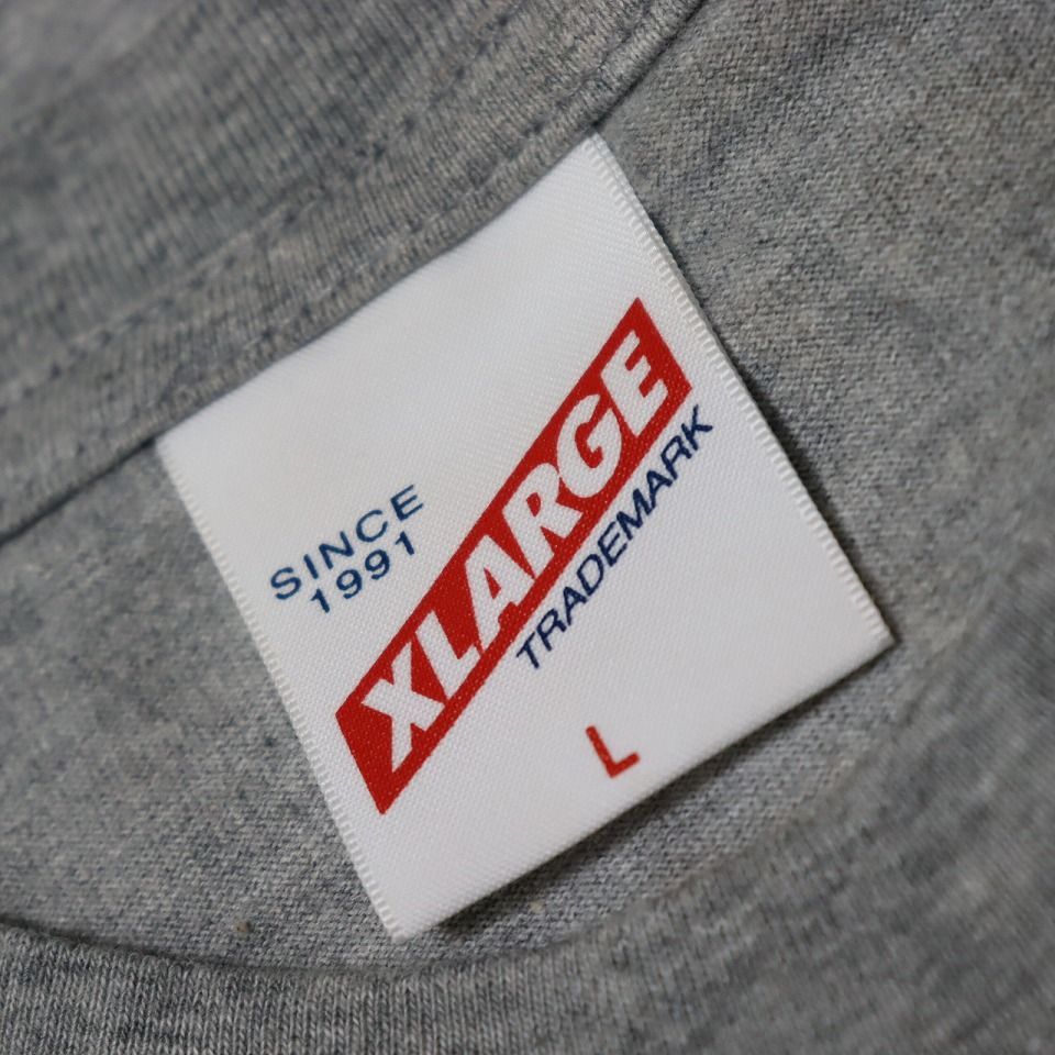 X-LARGE エクストララージ ゴリラ グラフィック Tシャツ グレー系 904642n