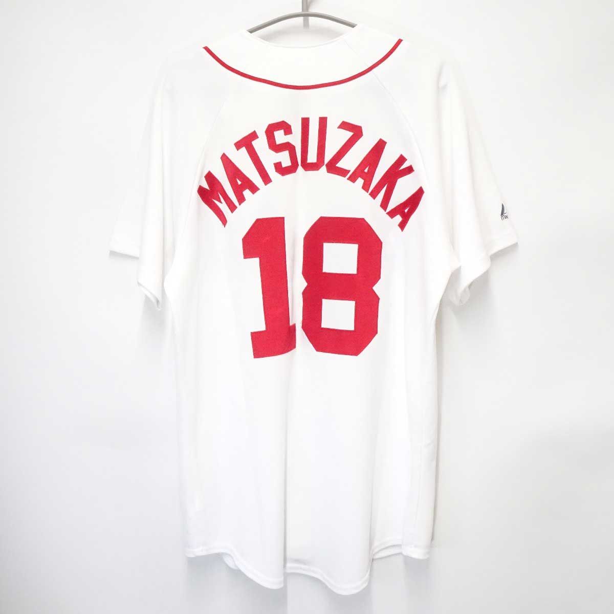 レア】マジェステッィク 松坂 ボストン 18 メジャーリーグユニホーム