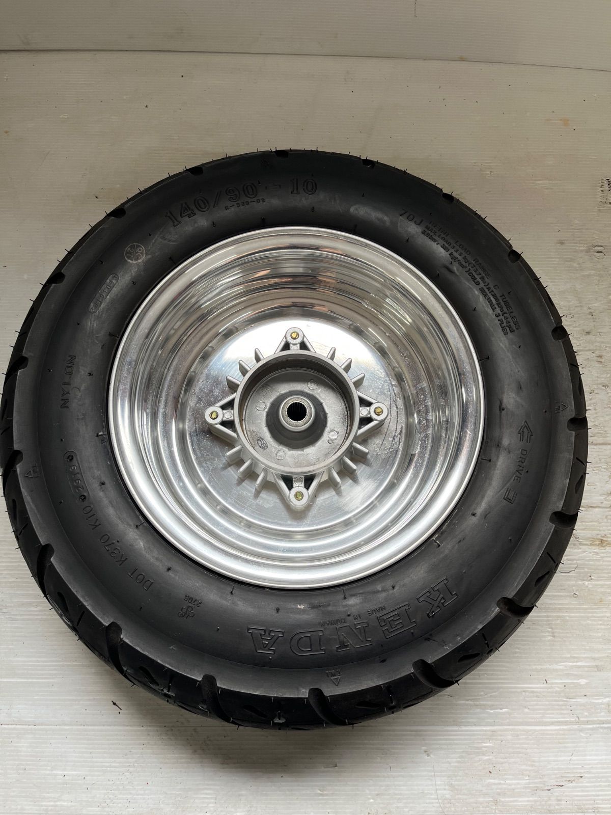 HONDA ズーマー リアホイール ダグラス 10インチ BRIGHTFACE_UK