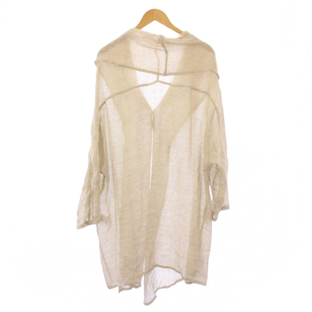 ワイズ Y's ヨウジヤマモト LENO CLOTH SHAWL COLLAR CARDIGAN