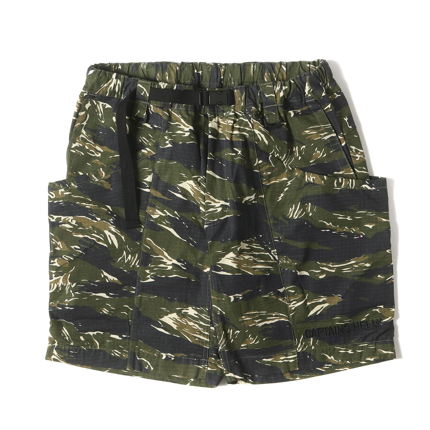 Captains Helm Tokyo キャプテンズヘルム パンツ サイズ M | 24SS タイガーカモ イージーショーツ RIP-STOP SEEKERS SHORTS | 迷彩 | ボトムス ショートパンツ メンズ