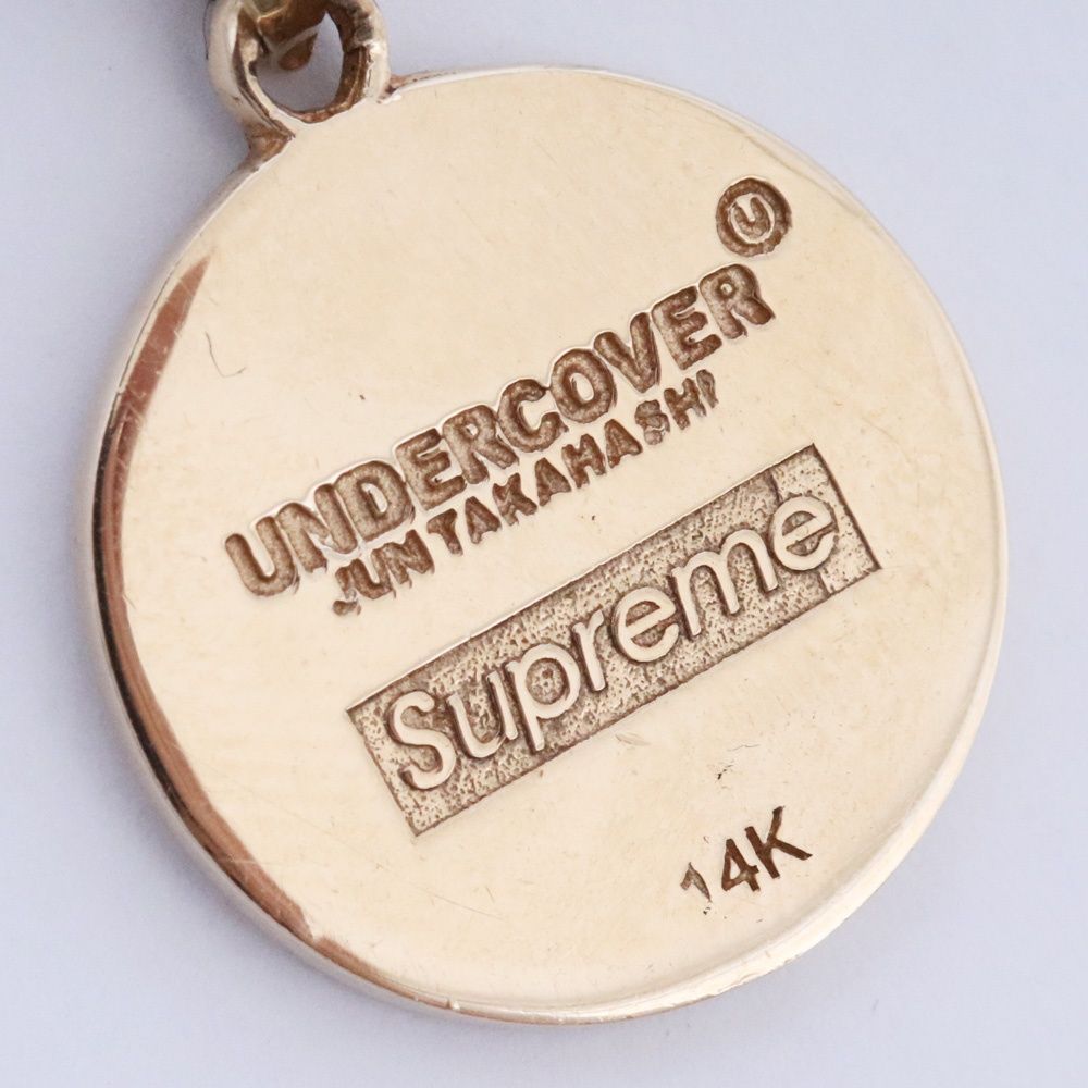 SUPREME × UNDERCOVER undercover public enemy 14K gold ゴールド 