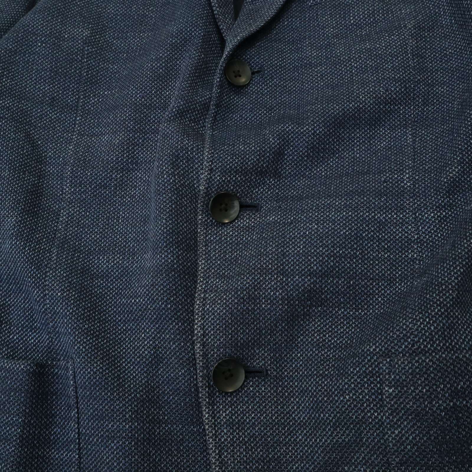 SUIT SELECT イタリア 生地 FORTEX テーラードジャケット 麻 SUIT SELECT スーツセレクト 通年 背抜き イタリア製生地