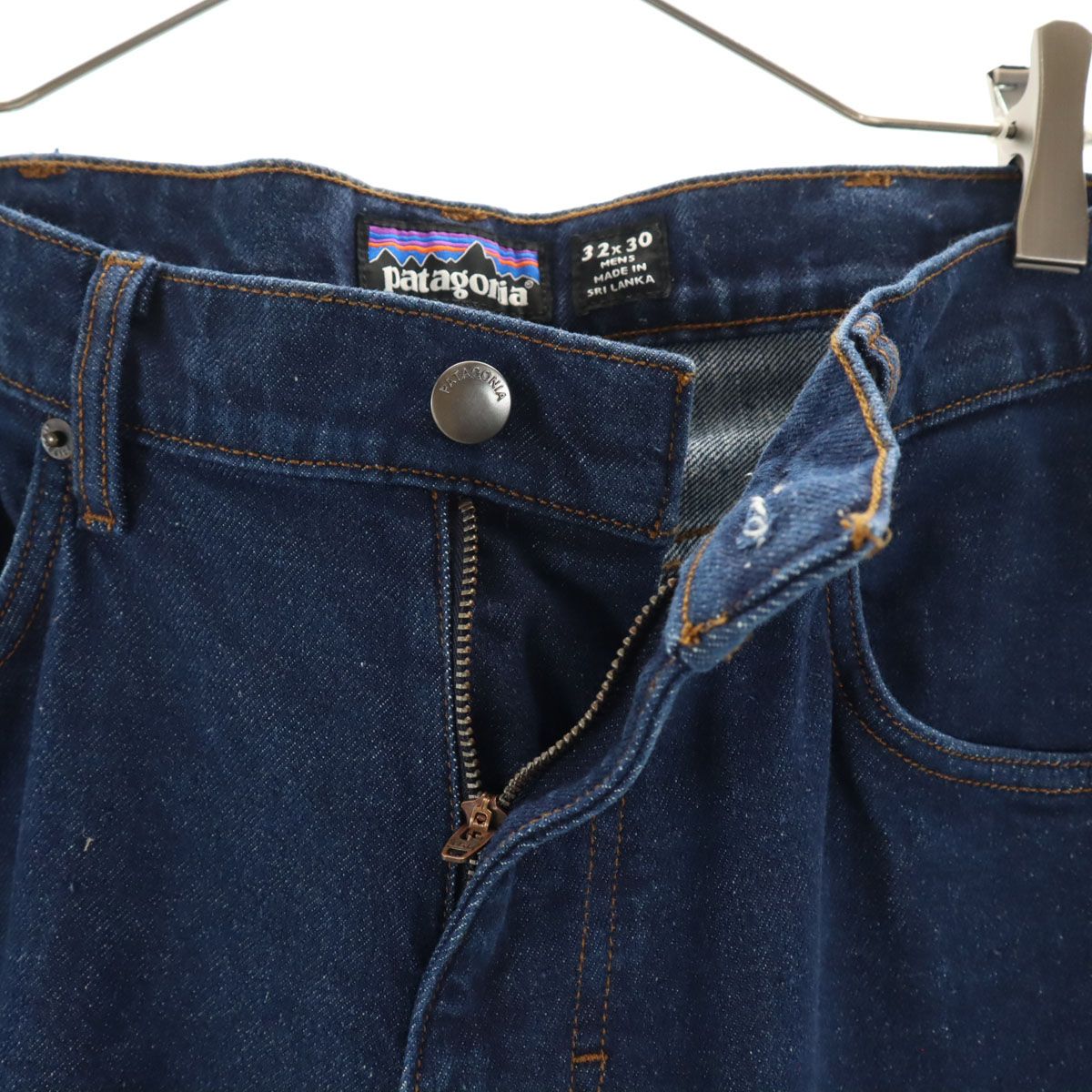 patagonia パタゴニア ストレートデニムパンツ W32 ネイビー