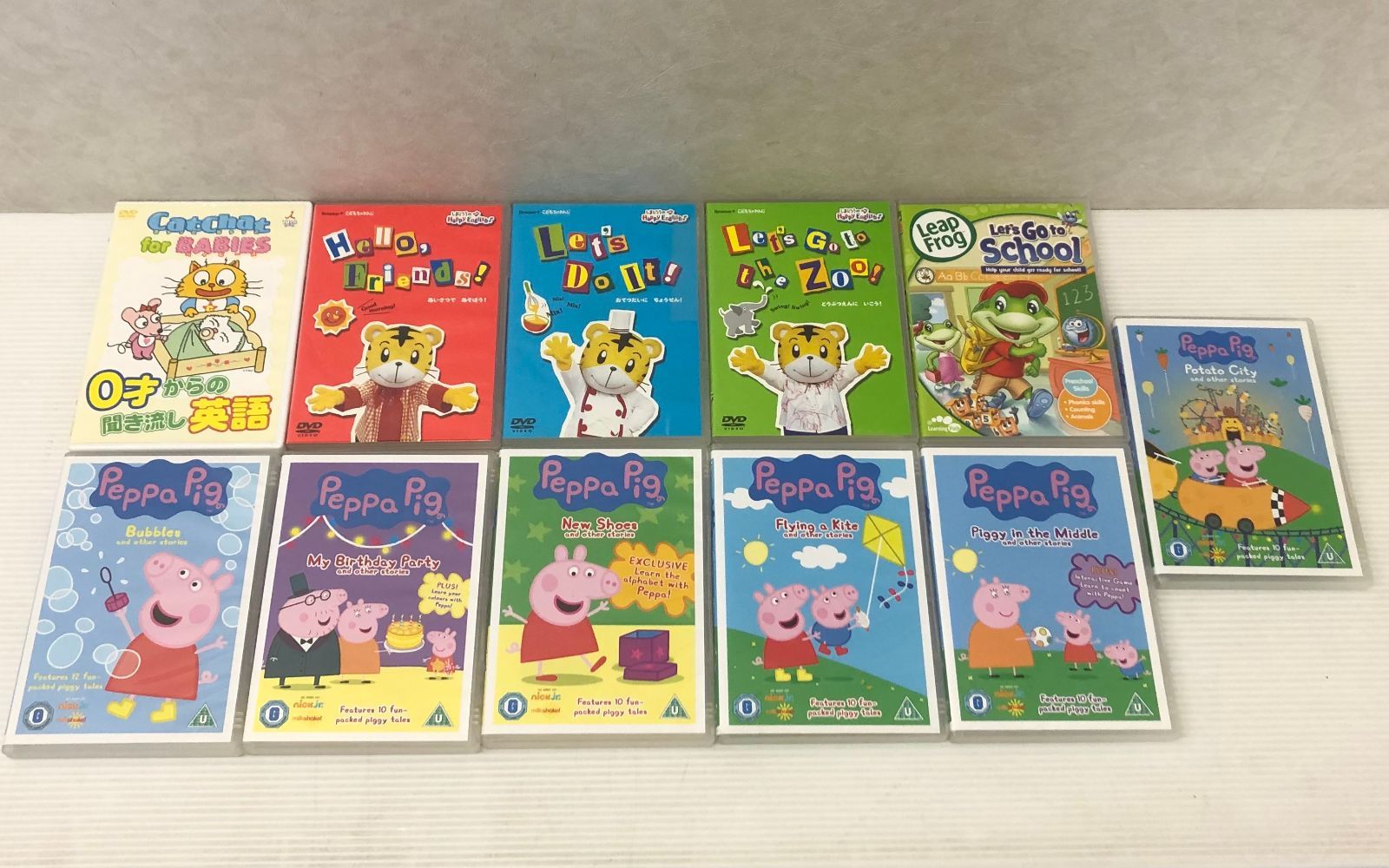こども英語DVDまとめ売り！ △【DVD】子ども向け 英語 DVDまとめ （CDの入っているものも