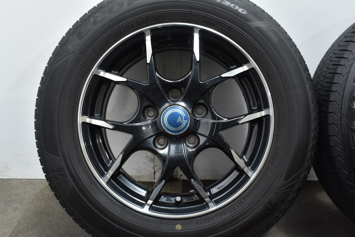 交換用に AL 15in 6J 45 PCD114.3 ブリヂストン エコピア NH200 195 65R15 ノア ヴォクシー エスクァイア ステップワゴン セレナ TRITUETUBI_COM