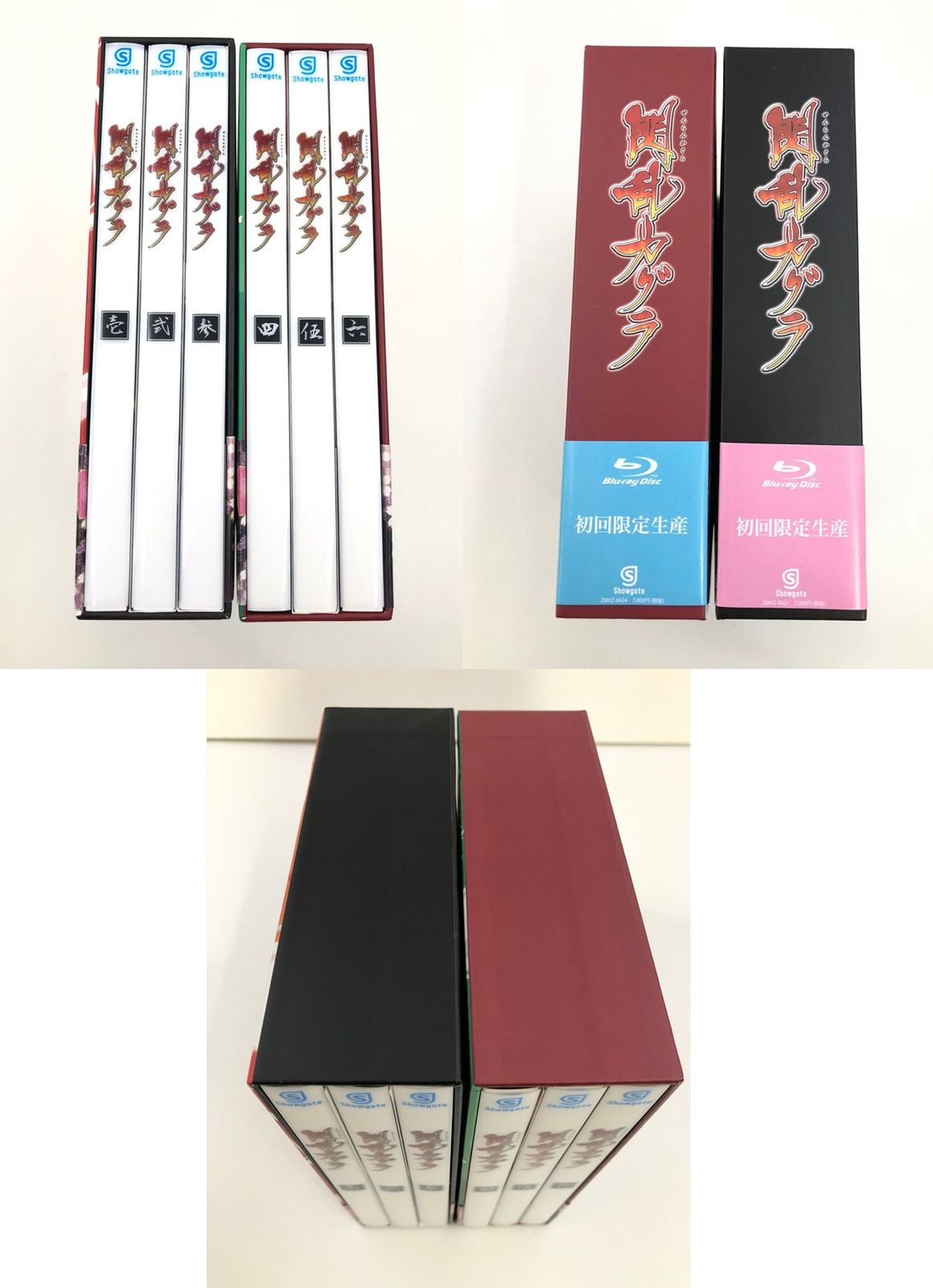 レーカン! Blu-ray 初回版全6巻セット　まとめ売り　未開封 ♪) Blu-ray 閃乱カグラ 初回版 BOX付き 全6巻セット [60