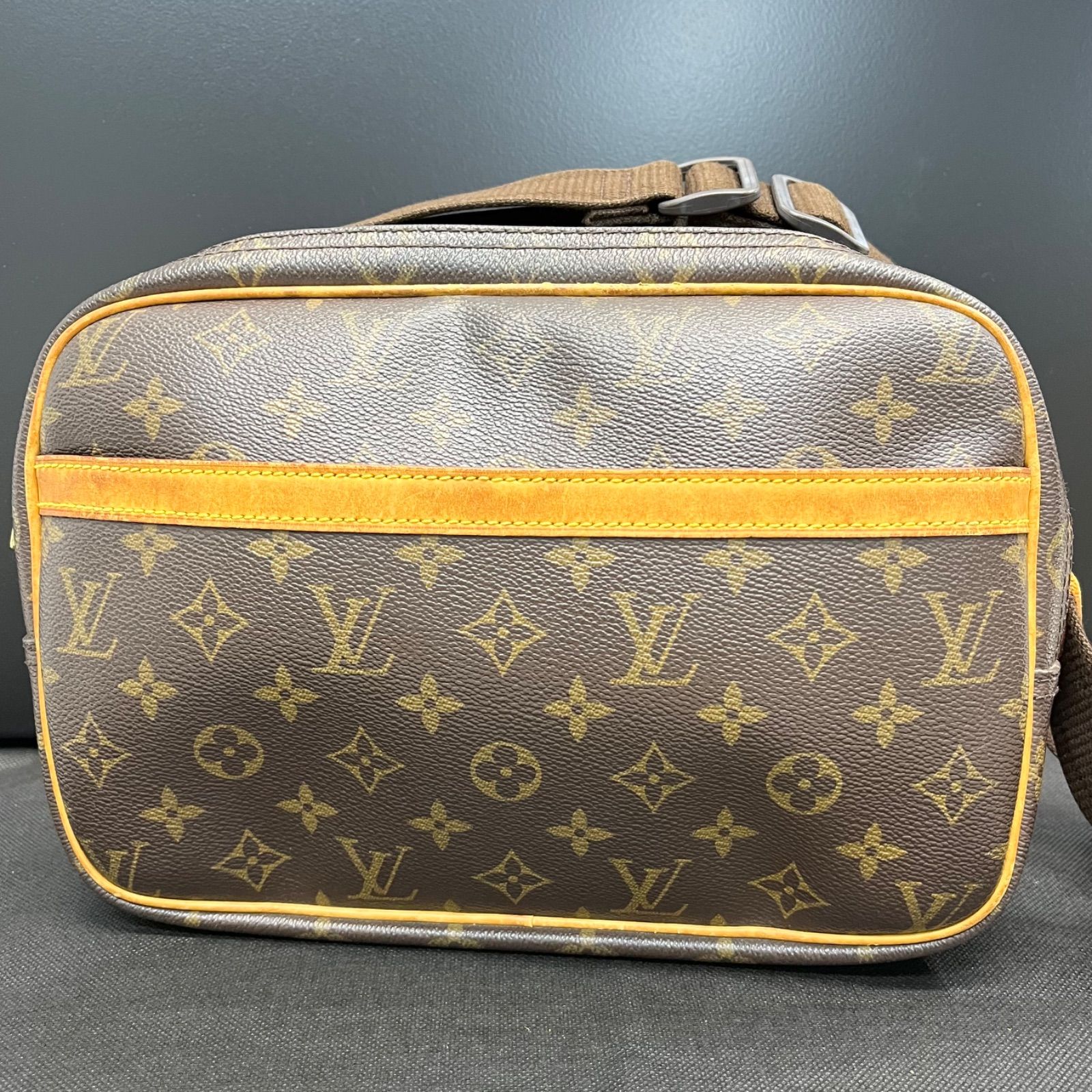 売り切り】LOUIS VUITTON ルイヴィトン モノグラム リポーターPM