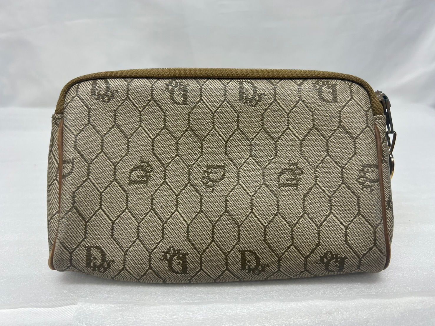 美品　Christian Dior　クリスチャンディオール　ハニカムポーチ 中古・古着通販】Christian Dior (クリスチャン ディオール