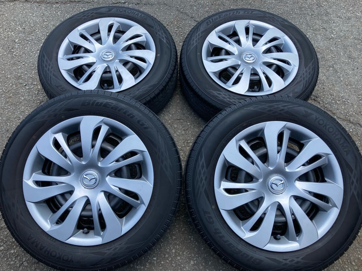 マツダ デミオ純正スチールホイール 5.5J 15インチ IS40 PCD100