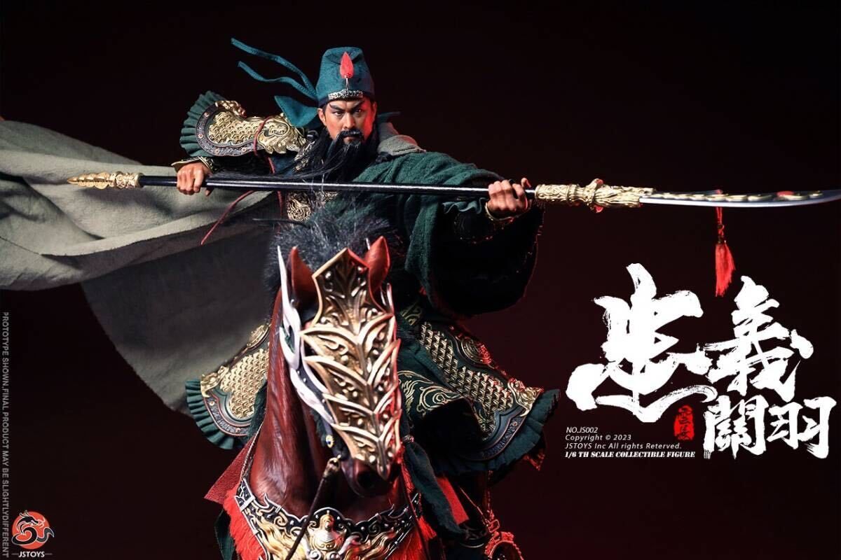 303TOYS 1/6 三国シリーズ 関羽 雲長 豪華.Ver 303002 303TOYS x JSTOYS 1/6 三国シリーズ 関羽 雲長 豪華.Ver & 赤