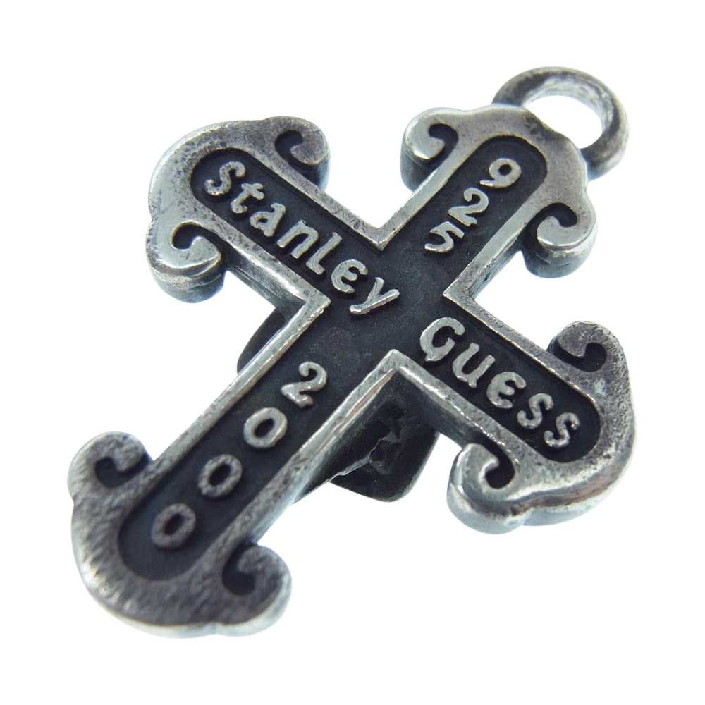 STANLEY GUESS スタンリーゲス ペンダントトップ スカル クロス 
