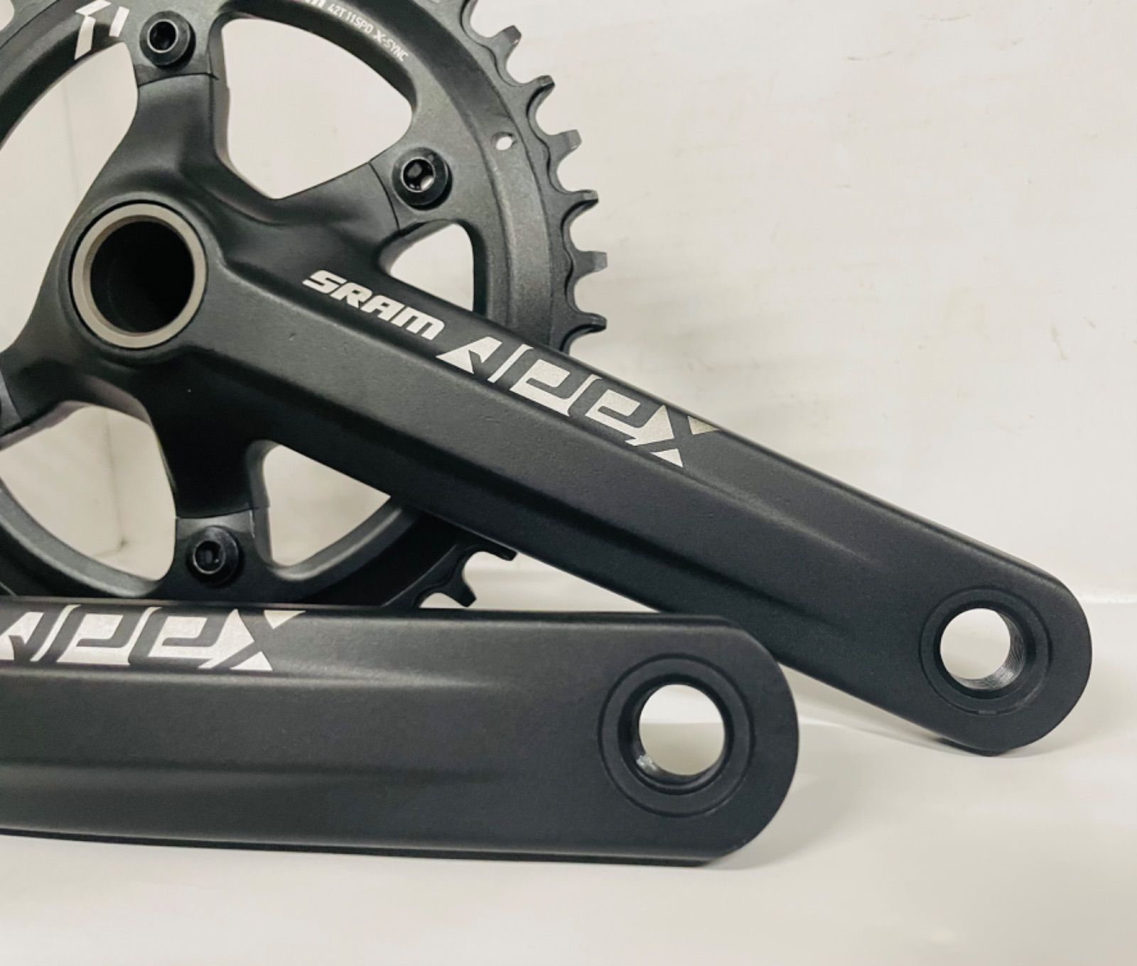 sram APEX1 クランクセット 170 42T フロントシングル 11S - メルカリ