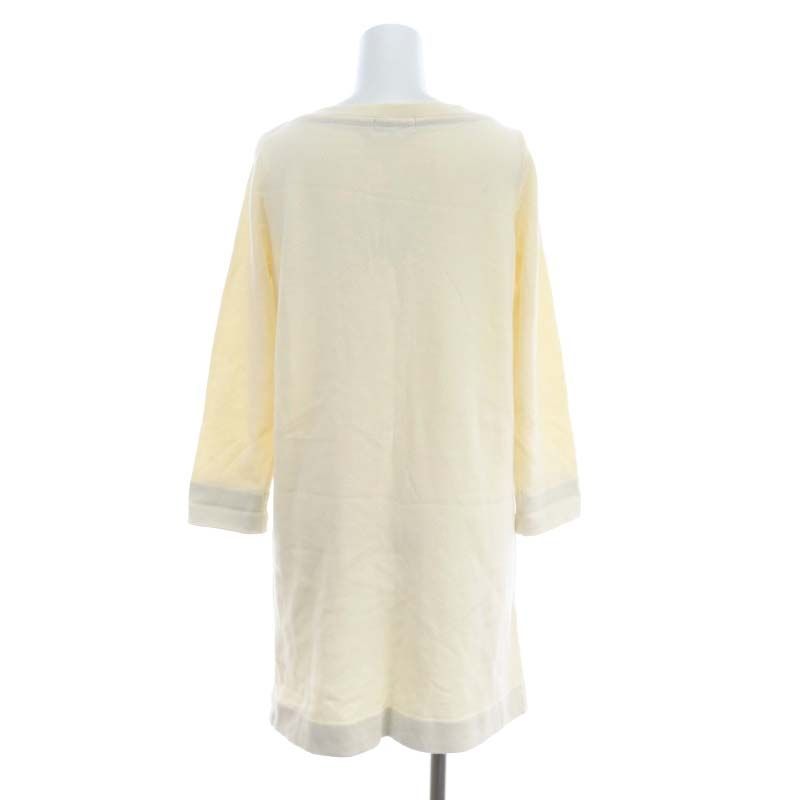 BURBERRY バーバリーブルーレーベル 綿ニットワンピース 金ボタン 38