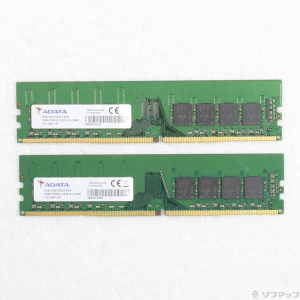中古品〕 AD4U3200732G22-D 64GB 32GB×2枚組【262】 - メルカリ