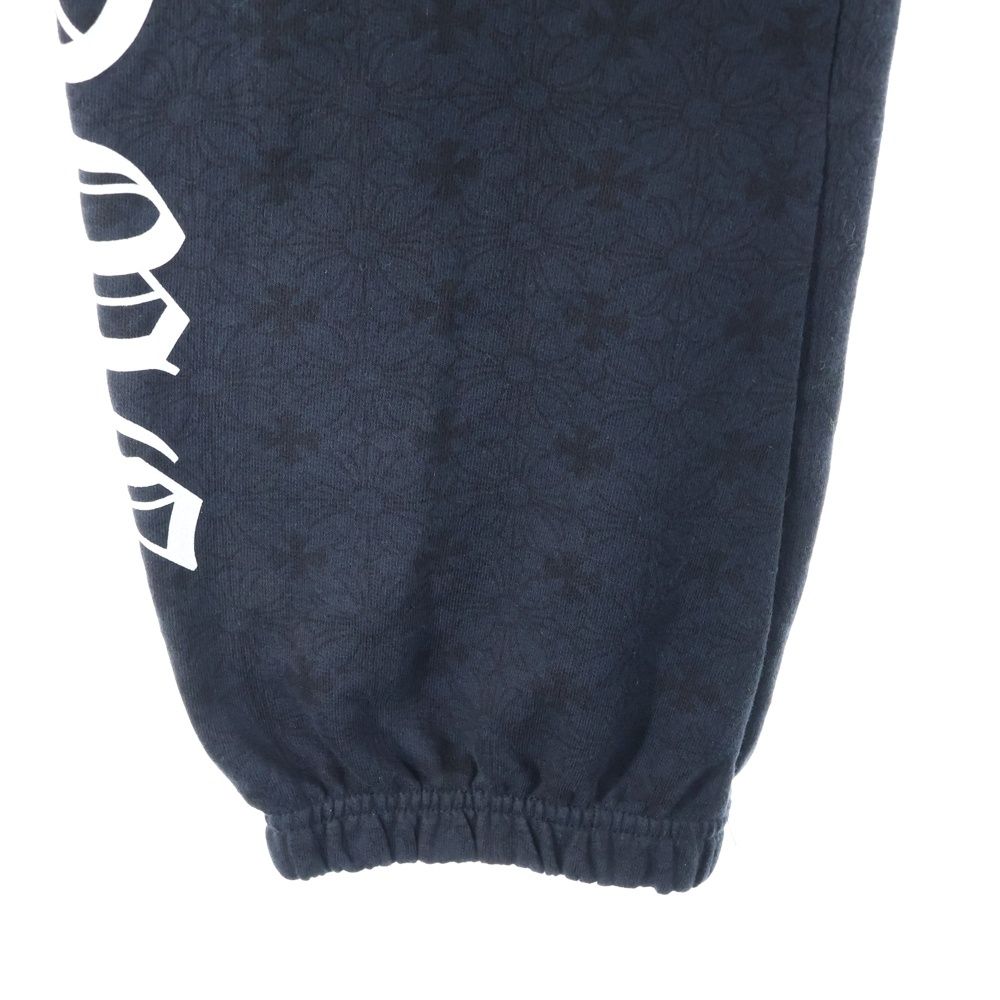  CHROME HEARTS クロムハーツ SWEAT PANTS サイドロゴ CHプラス総柄 スウェットロングパンツ ブラック その他 メンズ