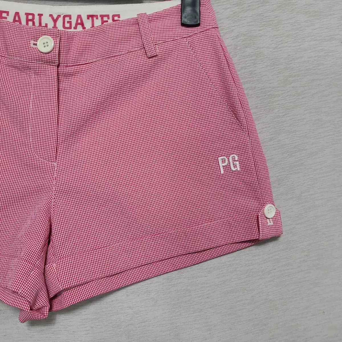 PEARLY GATES(パーリーゲイツ) チェック ショートパンツ