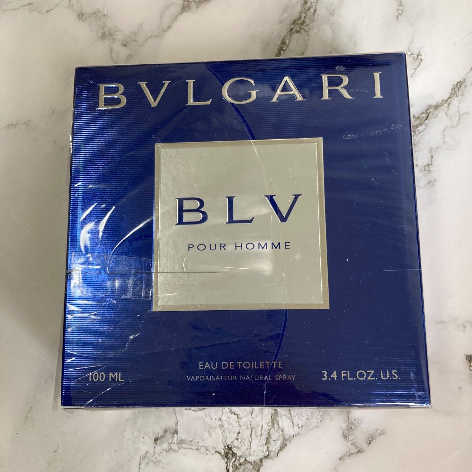 未開封☆BVLGARI☆ブルガリ☆BLV POUR HOMME EDT 100ml sp☆ブルー