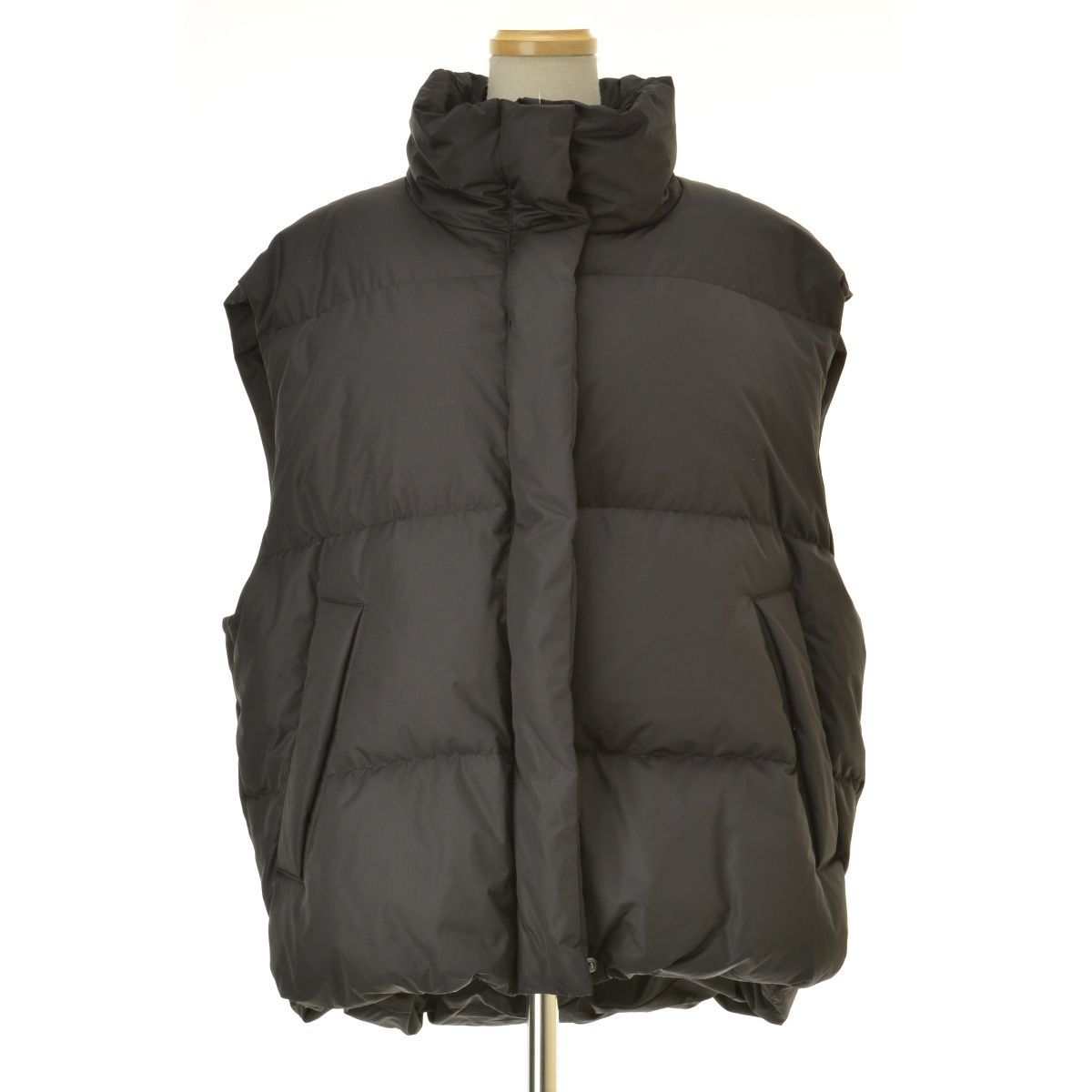 AP STUDIO ダウンベスト Satin Down Vest（Warm Sweat Cargo