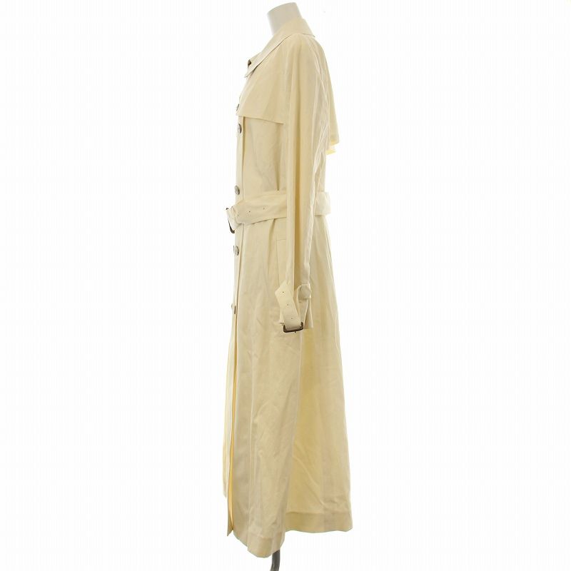 ダックス DAKS トレンチコート ロング ダブル 13ABR ライト