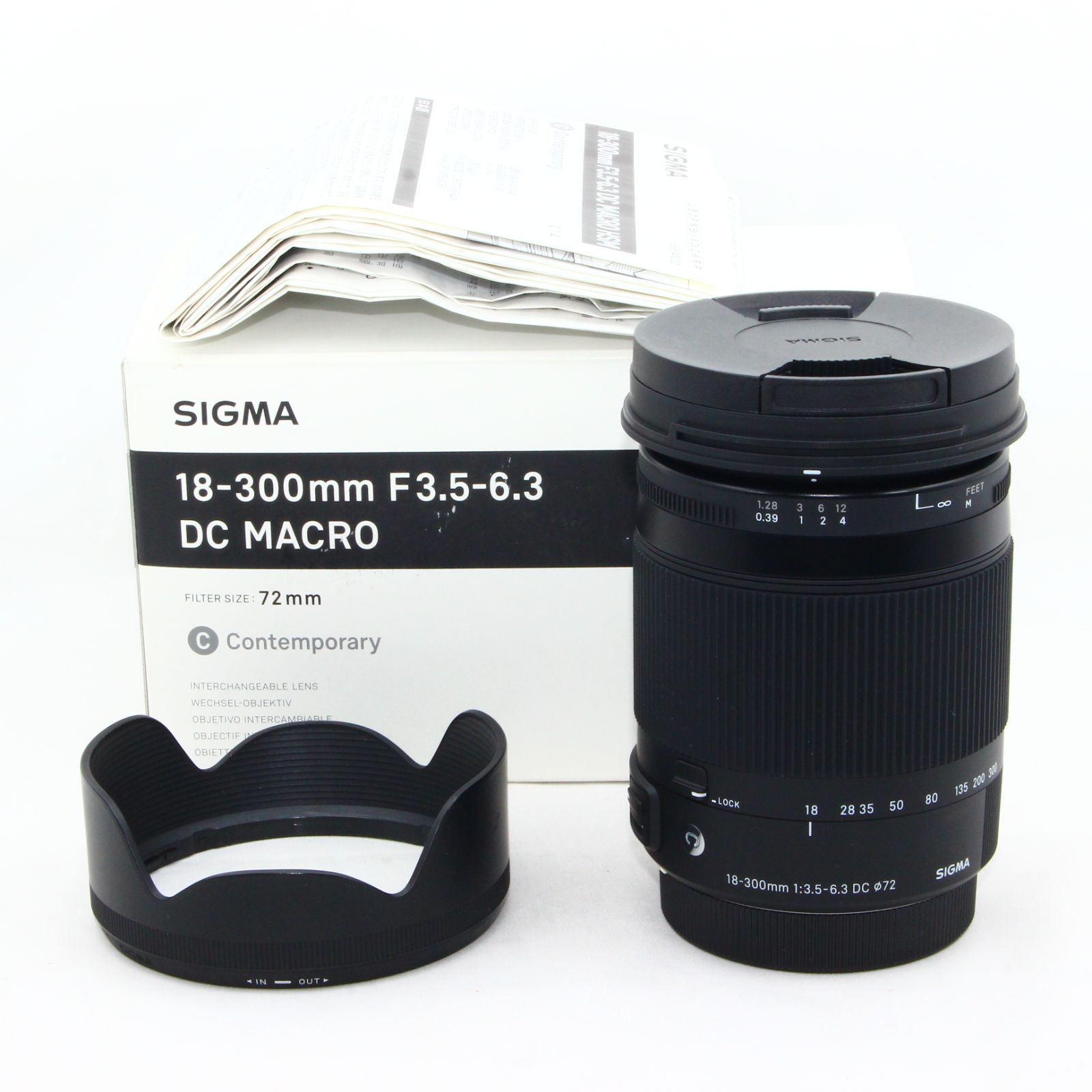 SIGMA 18-300mm F3.5-6.3 DC MACRO OS HSM Contemporary C014 Nikon  F-DXマウント APS-C Super35 通販