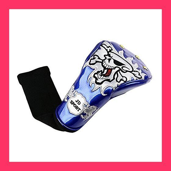 Funky!★キングスカル・ブラック★ドライバー他ヘッドカバー4セット新品☆ スタッフおすすめ！】ヘッドカバー スカルキングシリーズ