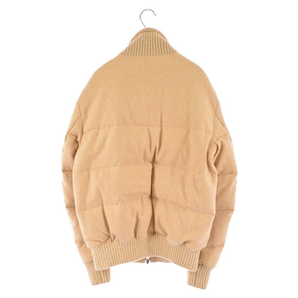 エルメス　ベージュジップアップジャケット HERMES - 未使用 エルメス HERMES ジャケット 21SS ジップアップ