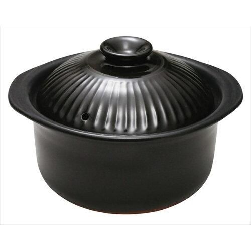 ムスイ釜炊き鍋 無水鍋 3合炊き ごはん 羽釜ご飯 厚手鋳物鍋 時短調理