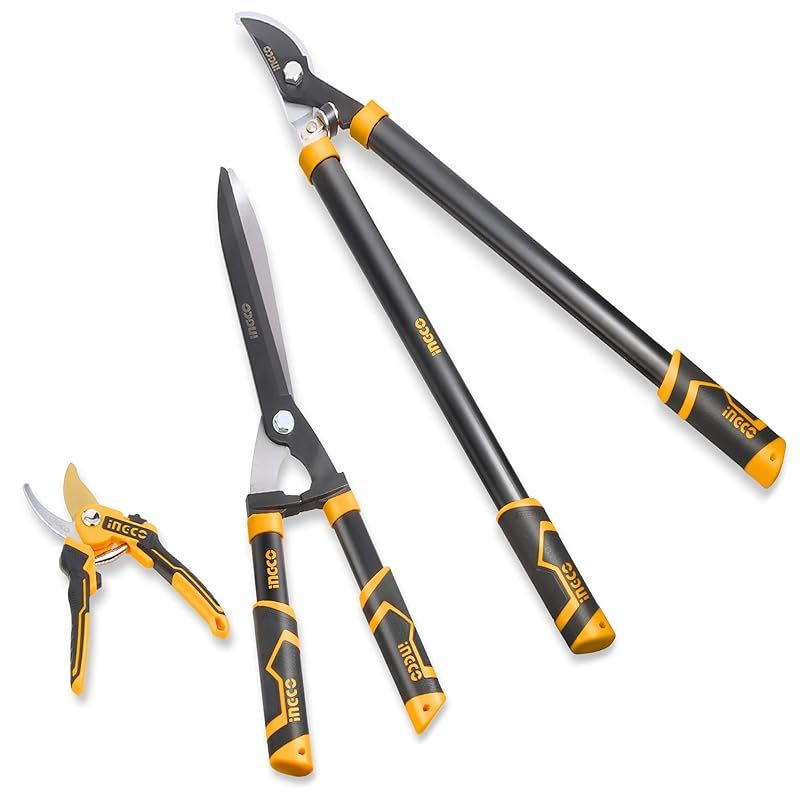 INGCO 園芸剪定鋏 3点組 220MM/8.5