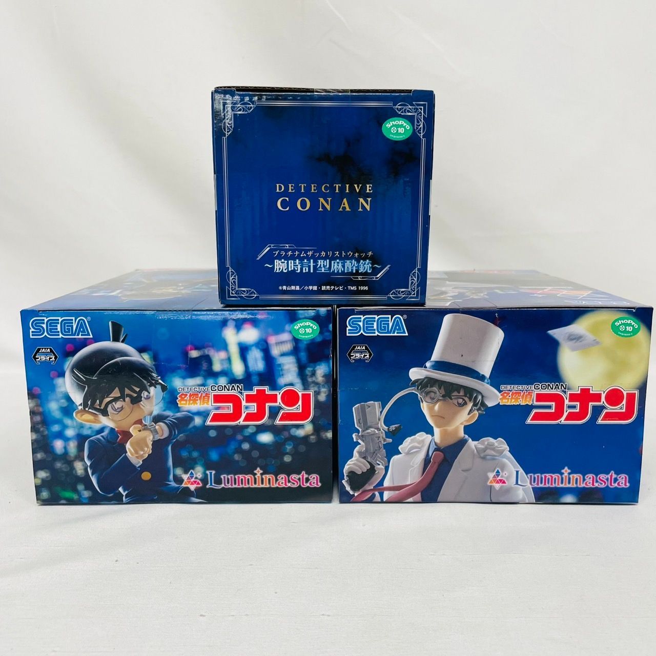 名探偵コナン Luminasta 江戸川コナン 怪盗キッド 腕時計型麻酔