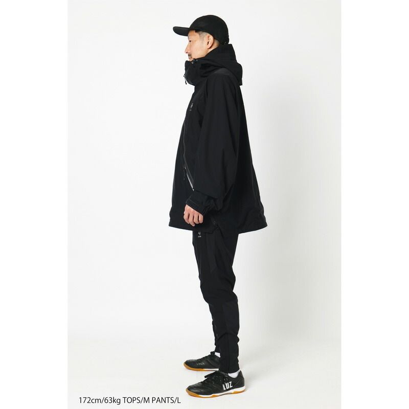 Luz フード付きジャケット✖️ロングパンツ黒　セット 新品）ルースイソンブラ/LUZ e SOMBRA ロングパンツ/LTT GELANOTS JUST