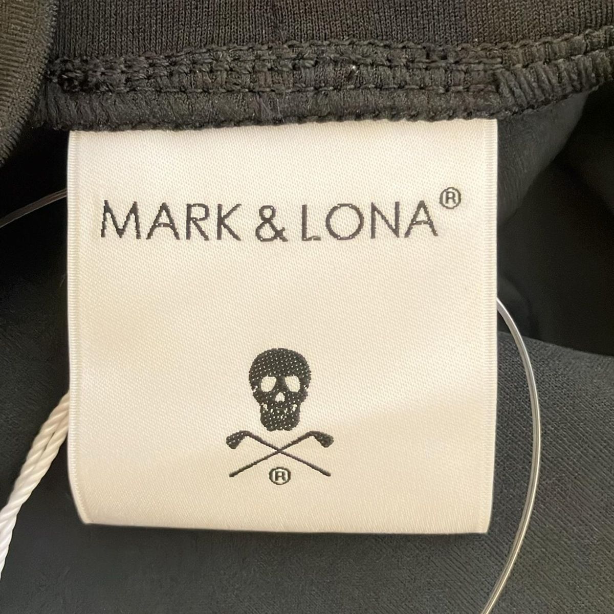 【美品】マークアンドロナ 長袖プルオーバー　ブラック Mサイズ MARK&LONA｜菅原靴店