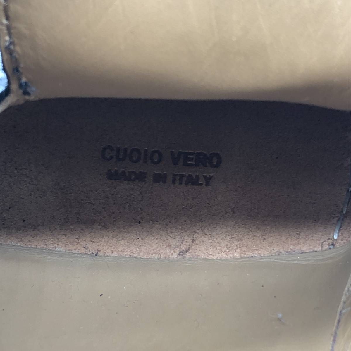 プレーントゥシューズ イタリア製