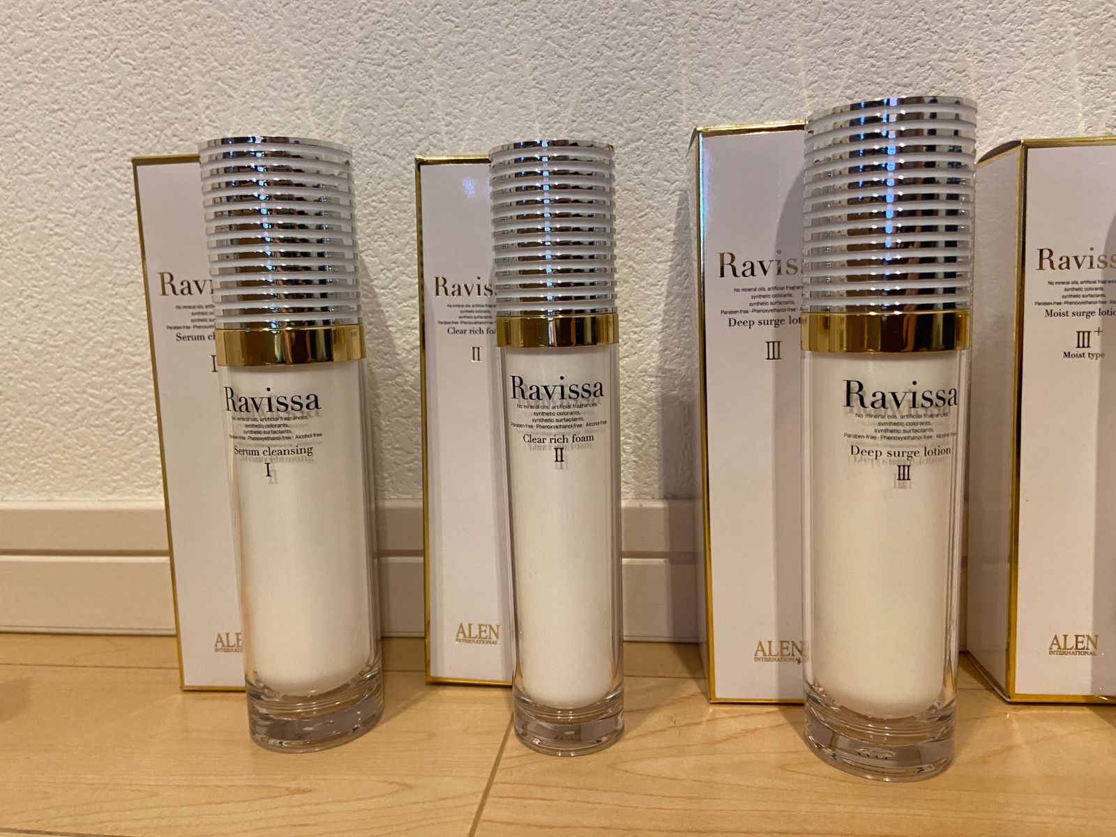 Ravissa ラヴィーサ 6点セット Ⅰ・Ⅱ・Ⅲ・Ⅲ+・Ⅳ・Ⅵ