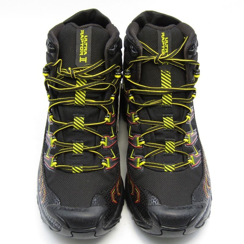 未使用 SPORTIVA スポルティバ 8.5 ウルトララプターII MID GTX 34B999100 トレッキングシューズ  BLACK/YELLOW 22000923 - メルカリ