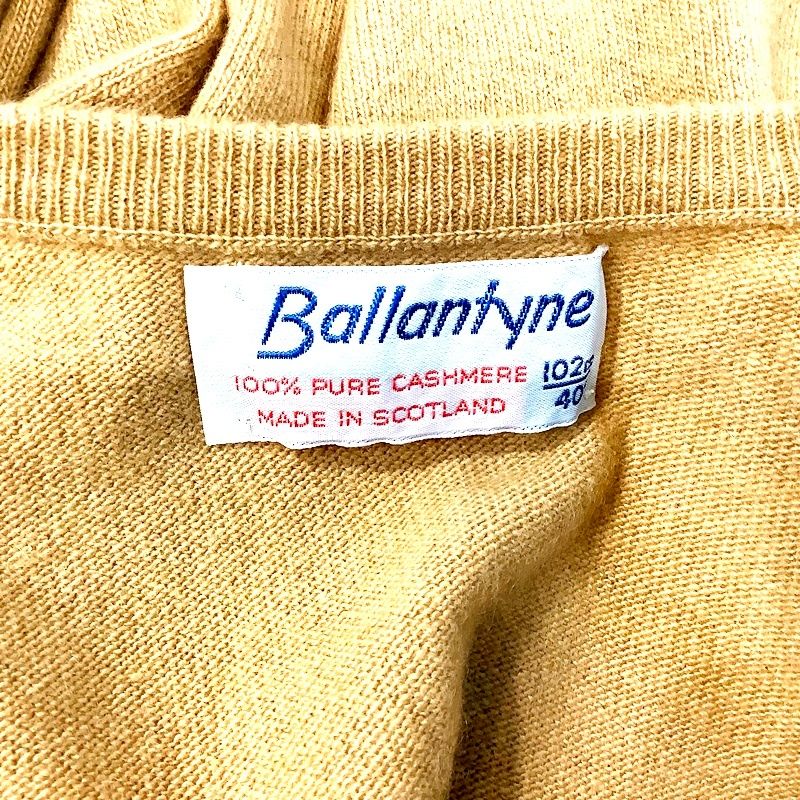 バランタイン Ballantyne 半袖セーター サイズ40 M ブルー レディース 美品 トップス Ballantyne(バランタイン) 半袖セーター サイズ40 M レディース美品