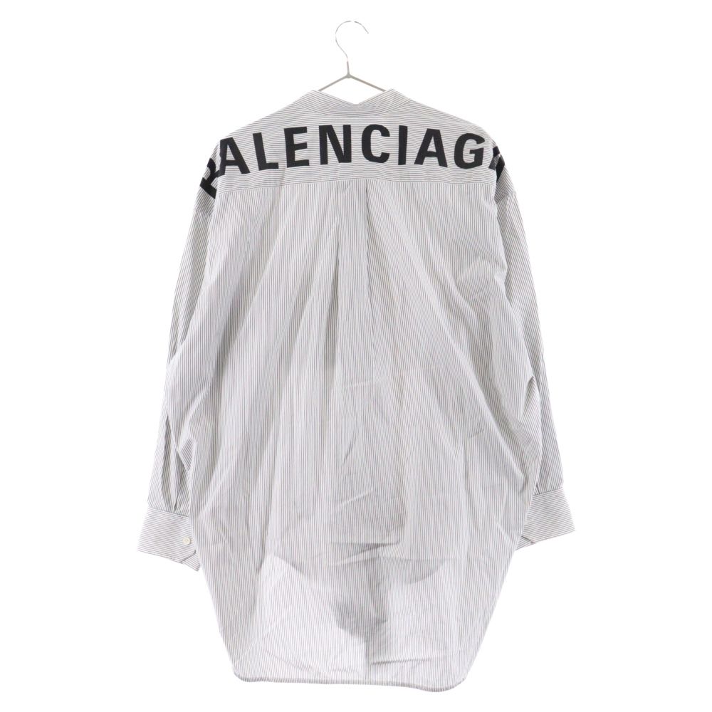 BALENCIAGA (バレンシアガ) 18AW バックロゴリボンストライプ長袖