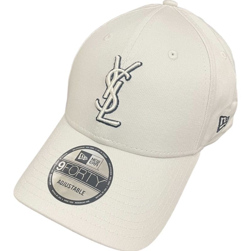 サンローランパリ SAINT LAURENT PARIS × NEW ERA YSLロゴ キャップ 帽子 メンズ 687687 12506K151