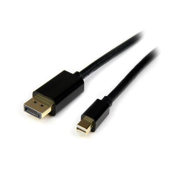 StarTech.com Mini DisplayPort変換ケーブル 4m ミニディスプレイポート-ディスプレイポート オス オスブラック MDP2DPMM4M 1本