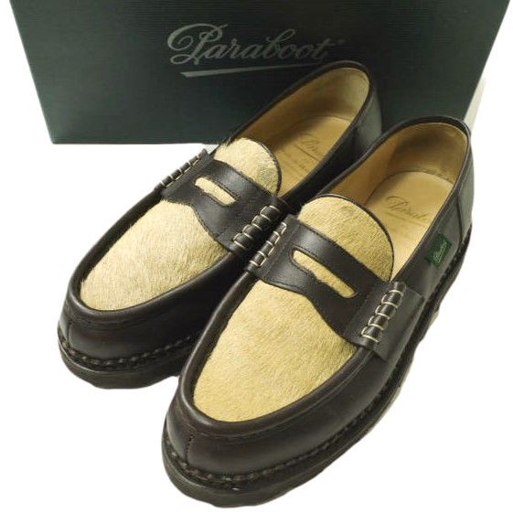 パラブーツ ドロールドムッシュ コラボ ローファー