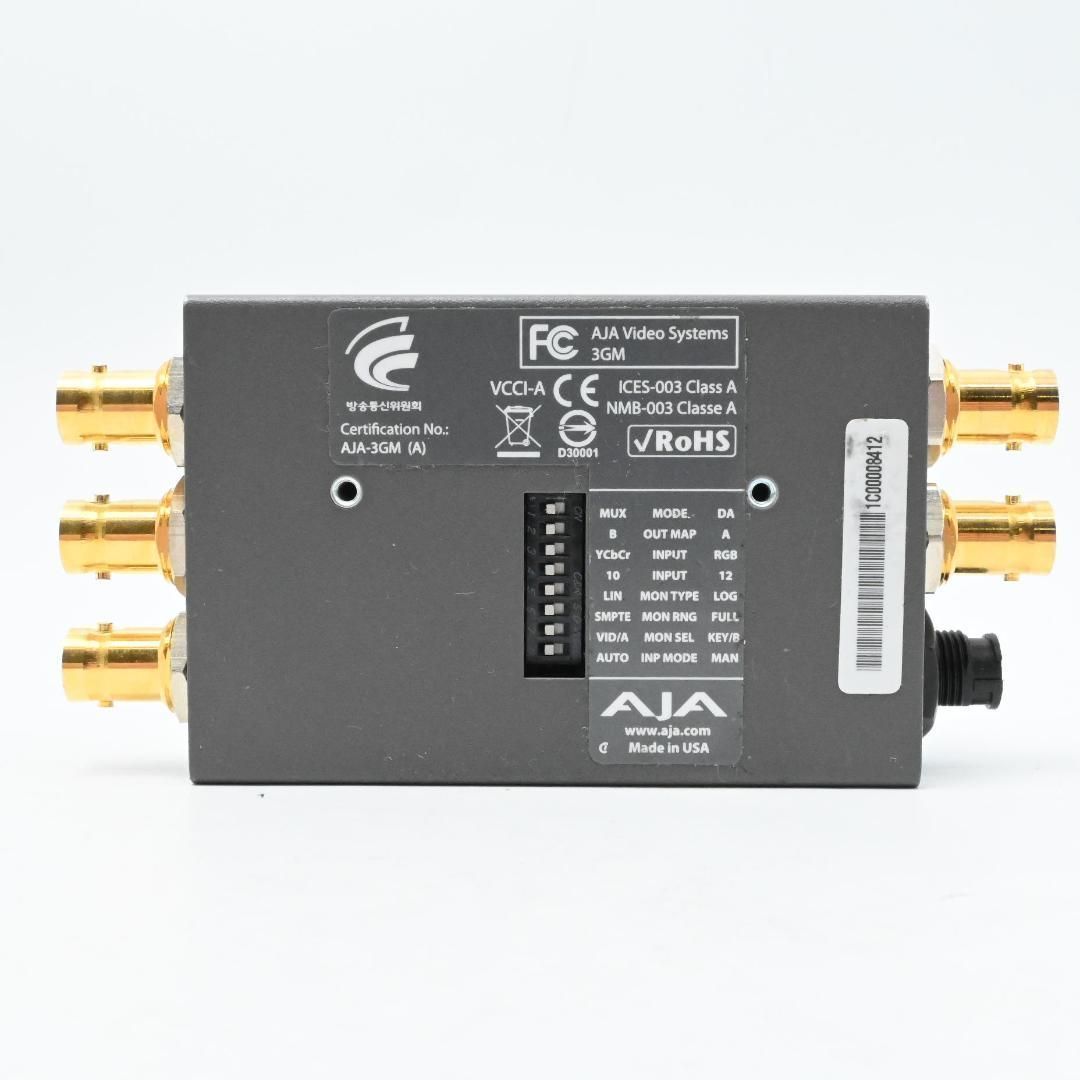AJA 3G HD-SDI マルチプレクサー 3GM 管理番号：3465 【公式通販】