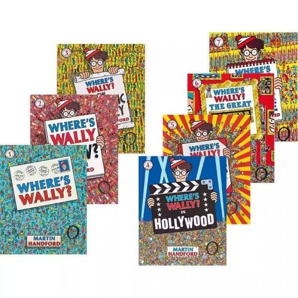 WHERE S WALLY 英語絵本 洋書 全7冊セット