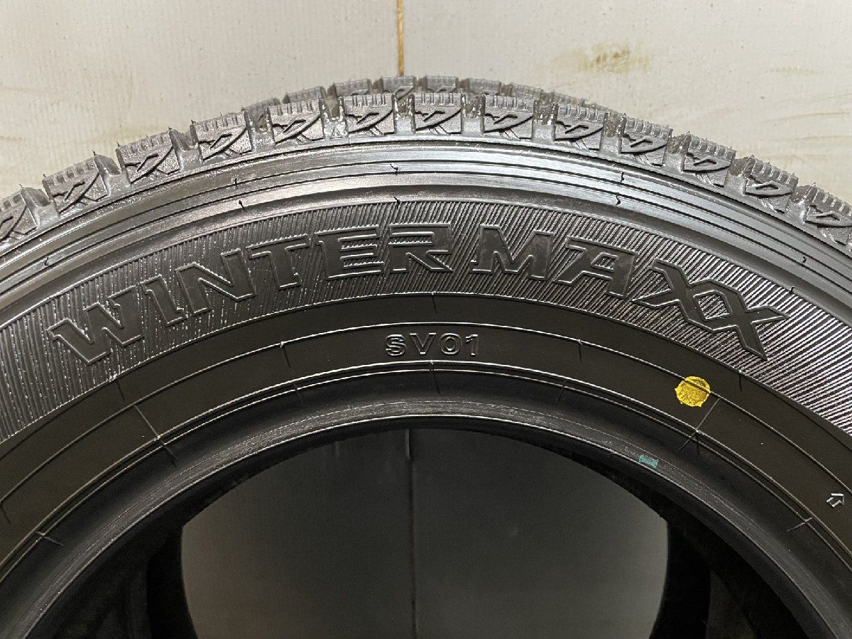 車 【新品】DUNLOP WINTER MAXX SV01 165R14 8PR LT 14インチ 